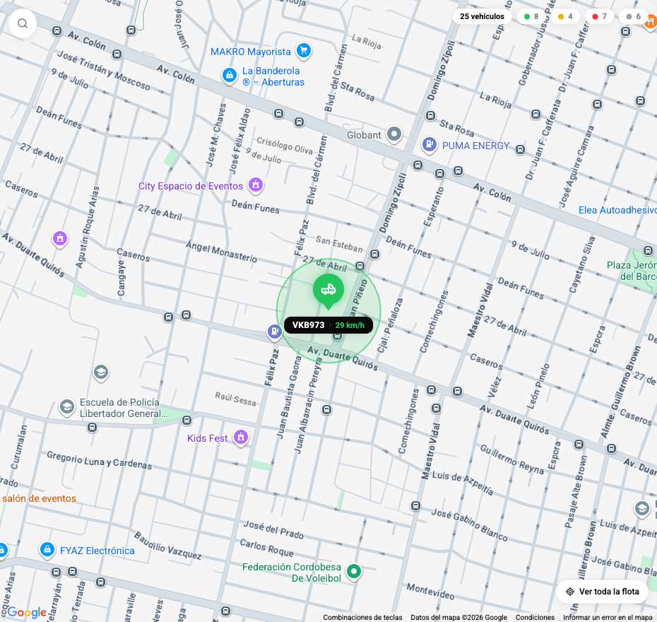 captura del marcador enfocado con etiqueta y panel abierto